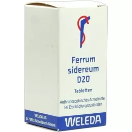 FERRUM SIDEREUM D 20 tablets, 80 pcs