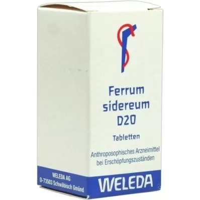 FERRUM SIDEREUM D 20 tablets, 80 pcs
