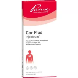 COR PLUS Injectopas liquid dilution for injection amp, 10 pcs