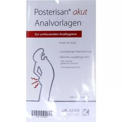 ANAL TEMPLATES, 20 pcs ANAL TEMPLATES, 20 pcs
