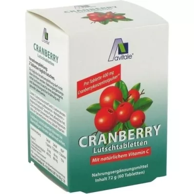CRANBERRY LOW TABLETS, 60 pcs