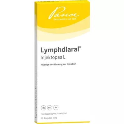 LYMPHDIARAL INJEKTOPAS L ampoules, 10 pcs