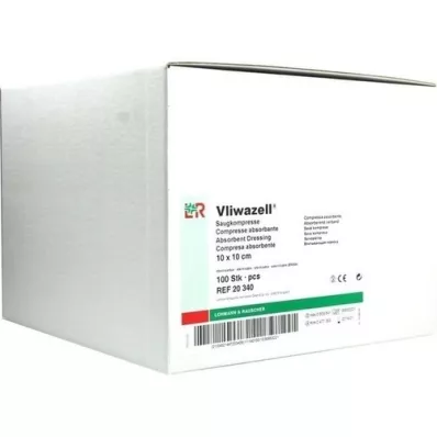 VLIWAZELL Suction compresses non-sterile 10x10 cm, 100 pieces