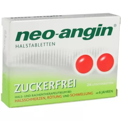 NEO-ANGIN Throat lozenges sugar-free, 24 pcs NEO-ANGIN Throat lozenges sugar-free, 24 pcs