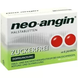 NEO-ANGIN Throat lozenges sugar-free, 48 pcs