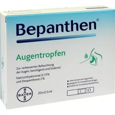 BEPANTHEN Eye drops, 20X0.5 ml