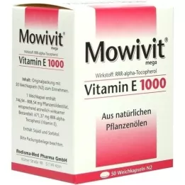 MOWIVIT Vitamin E 1000 capsules, 50 pieces