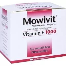 MOWIVIT Vitamin E 1000 capsules, 100 pieces