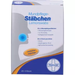LEMON Swabs, 25 x 3 pcs