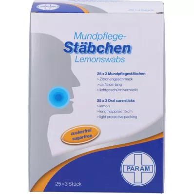 LEMON Swabs, 25 x 3 pcs