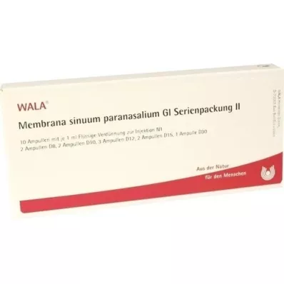 MEMBRANA sinuum paransalium GL series pack.2 Amp., 10X1 ml MEMBRANA sinuum paransalium GL series pack.2 Amp., 10X1 ml