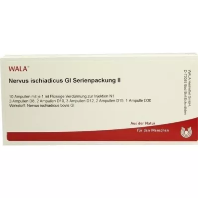 NERVUS ISCHIADICUS GL Series pack 2 ampoules, 10X1 ml NERVUS ISCHIADICUS GL Series pack 2 ampoules, 10X1 ml