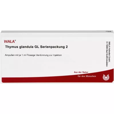 THYMUS GLANDULA GL Series pack 2 ampoules, 10X1 ml THYMUS GLANDULA GL Series pack 2 ampoules, 10X1 ml