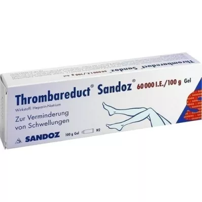 THROMBAREDUCT Sandoz 60,000 IU gel, 100 g