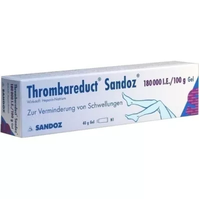 THROMBAREDUCT Sandoz 180,000 IU gel, 40 g THROMBAREDUCT Sandoz 180,000 IU gel, 40 g