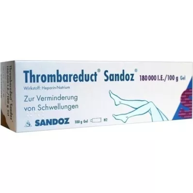 THROMBAREDUCT Sandoz 180,000 IU gel, 100 g THROMBAREDUCT Sandoz 180,000 IU gel, 100 g