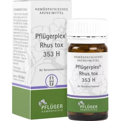 PFLÜGERPLEX Rhus tox.353 H tablets, 100 pcs