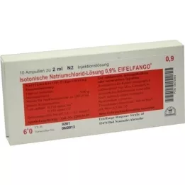 ISOTONISCHE NaCl solution 0.9% Eifelfango Inj. solution, 10X2 ml