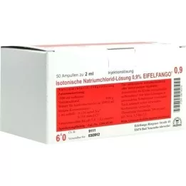 ISOTONISCHE NaCl solution 0.9% Eifelfango Inj. solution, 50X2 ml