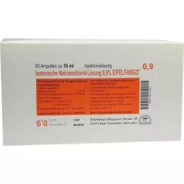 ISOTONISCHE NaCl solution 0.9% Eifelfango Inj. solution, 50X10 ml