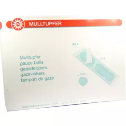 MULLTUPFER Plum-sized 2+3 sterile set, 30 pcs