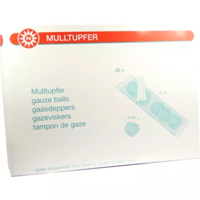 MULLTUPFER Plum-sized 2+3 sterile set, 30 pcs
