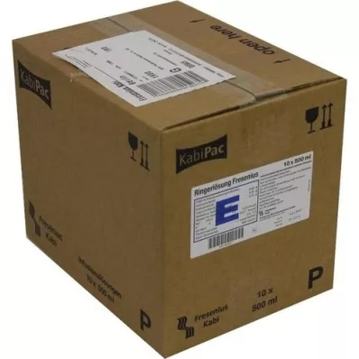 RINGER LÖSUNG Fresenius plastic, 10X500 ml RINGER LÖSUNG Fresenius plastic, 10X500 ml
