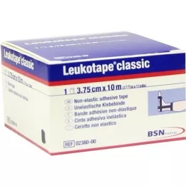 LEUKOTAPE Classic 3.75 cmx10 m black, 1 piece