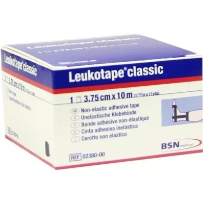 LEUKOTAPE Classic 3.75 cmx10 m black, 1 piece LEUKOTAPE Classic 3.75 cmx10 m black, 1 piece