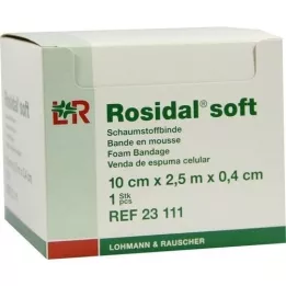 ROSIDAL Soft bandage 10x0.4 cmx2.5 m, 1 piece