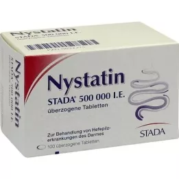 NYSTATIN STADA 500,000 IU coated tab., 100 pcs