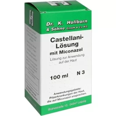 CASTELLANI m. Miconazole solution, 100 ml