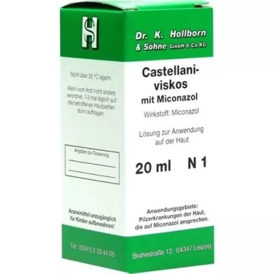 CASTELLANI viscous with miconazole solution, 20 ml CASTELLANI viscous with miconazole solution, 20 ml