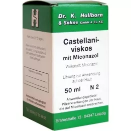 CASTELLANI viscous with miconazole solution, 50 ml