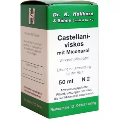 CASTELLANI viscous with miconazole solution, 50 ml CASTELLANI viscous with miconazole solution, 50 ml