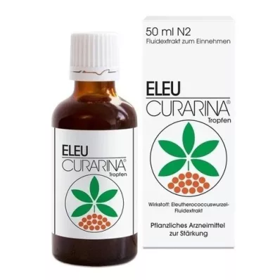 ELEU Curarina drops 1ml taiga root fluid extract, 50 ml ELEU Curarina drops 1ml taiga root fluid extract, 50 ml