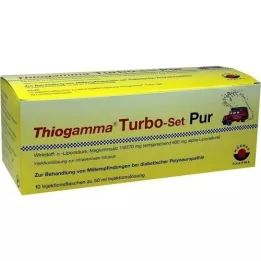 THIOGAMMA Turbo Set Pur injection bottles, 10X50 ml