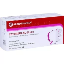 CETIRIZIN AL direct lozenges, 49 pcs