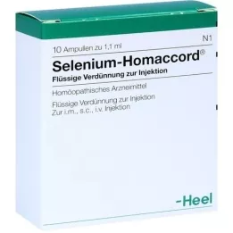 SELENIUM HOMACCORD Ampoules, 10 pcs