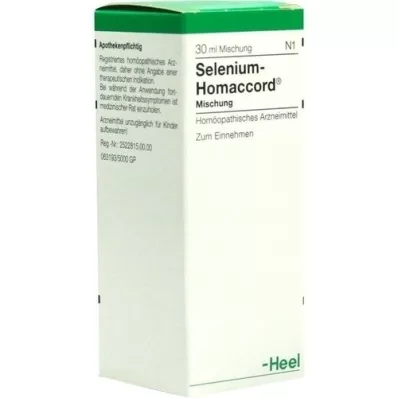 SELENIUM HOMACCORD Drops, 30 ml SELENIUM HOMACCORD Drops, 30 ml