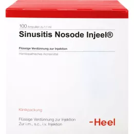 SINUSITIS Nosode Injeel ampoules, 100 pcs