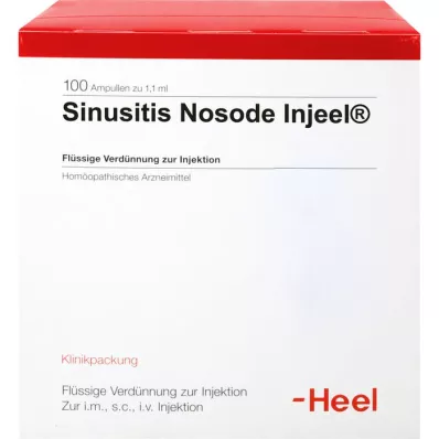 SINUSITIS Nosode Injeel ampoules, 100 pcs