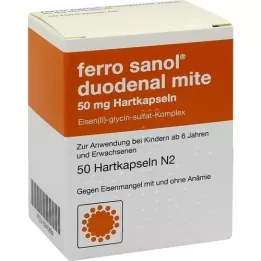 FERRO SANOL duodenal mite 50 mg gastric juice hard, 50 pcs