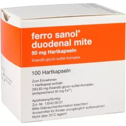 FERRO SANOL duodenal mite 50 mg gastric juice hard, 100 pcs