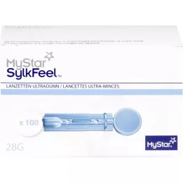 MYSTAR SylkFeel lancets 28 G, 100 pcs