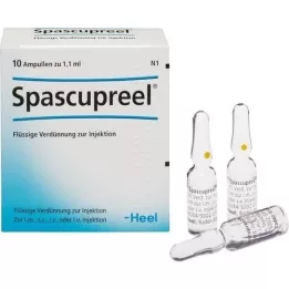 SPASCUPREEL Ampoules, 10 pcs