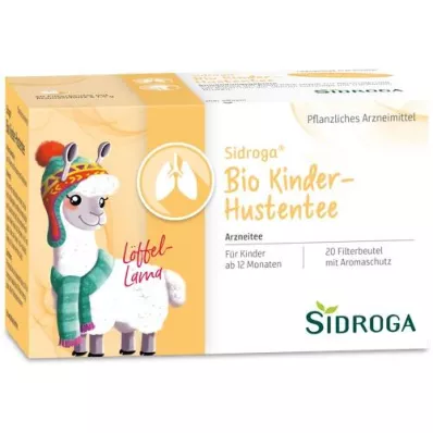 SIDROGA Organic childrens cough tea filter bags, 20X1.5 g SIDROGA Organic childrens cough tea filter bags, 20X1.5 g