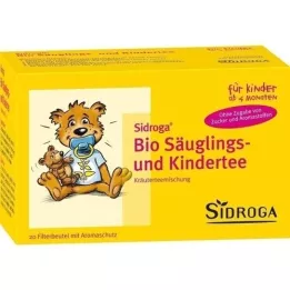 SIDROGA Organic infant and childrens tea filter bags, 20X1.3 g