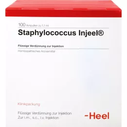 STAPHYLOCOCCUS INJEEL Ampoules, 100 pcs