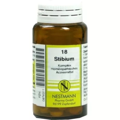 STIBIUM KOMPLEX Tablets No.18, 120 pcs